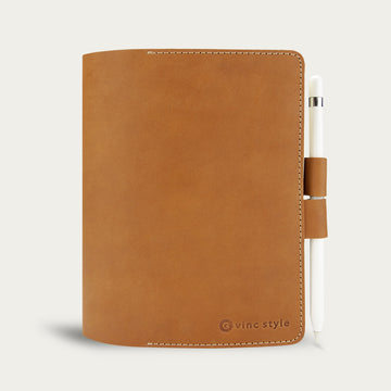 Leather Pen Lock Notebook (M) B6