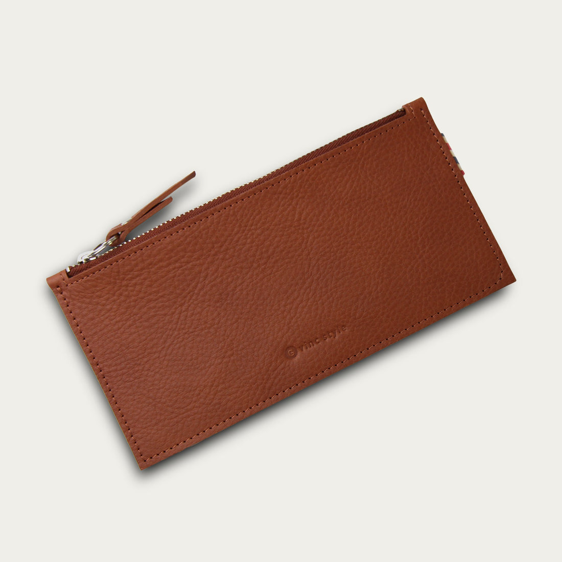 Leather Rectangle Money and Pencil Case