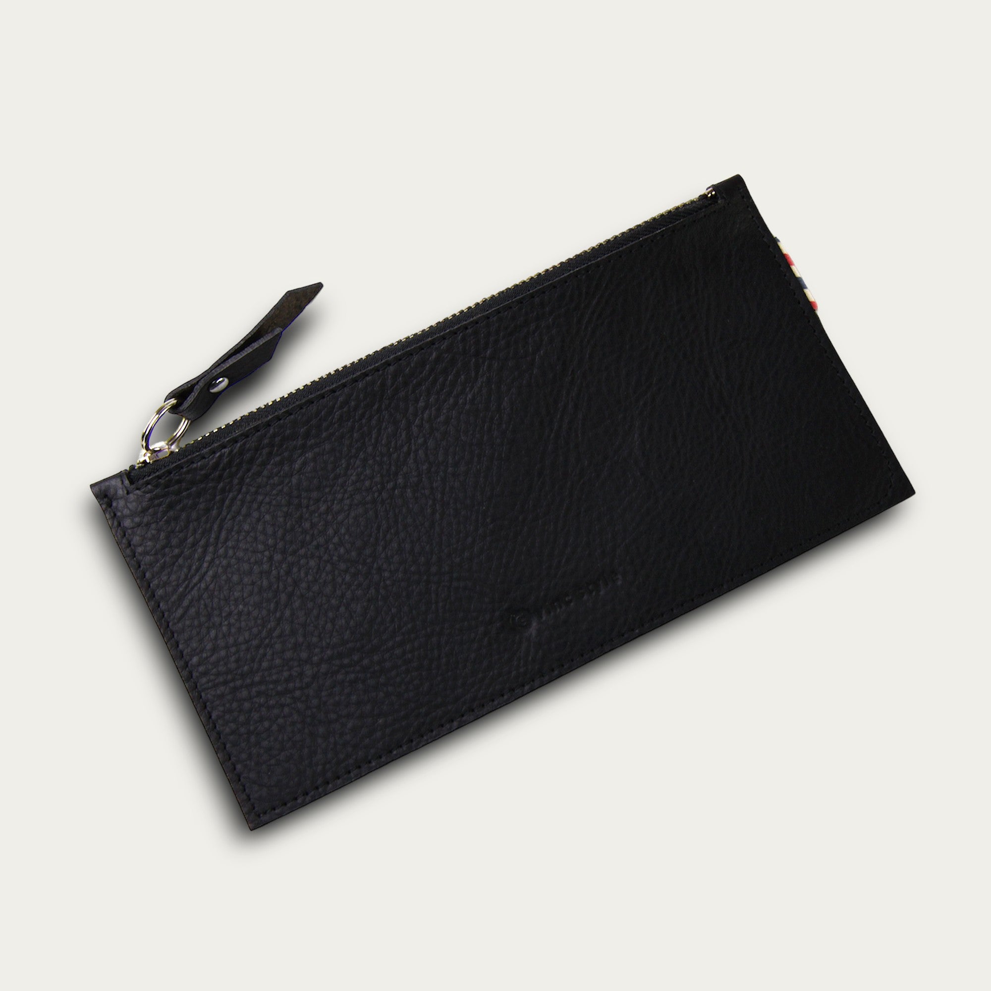 Leather Rectangle Money and Pencil Case
