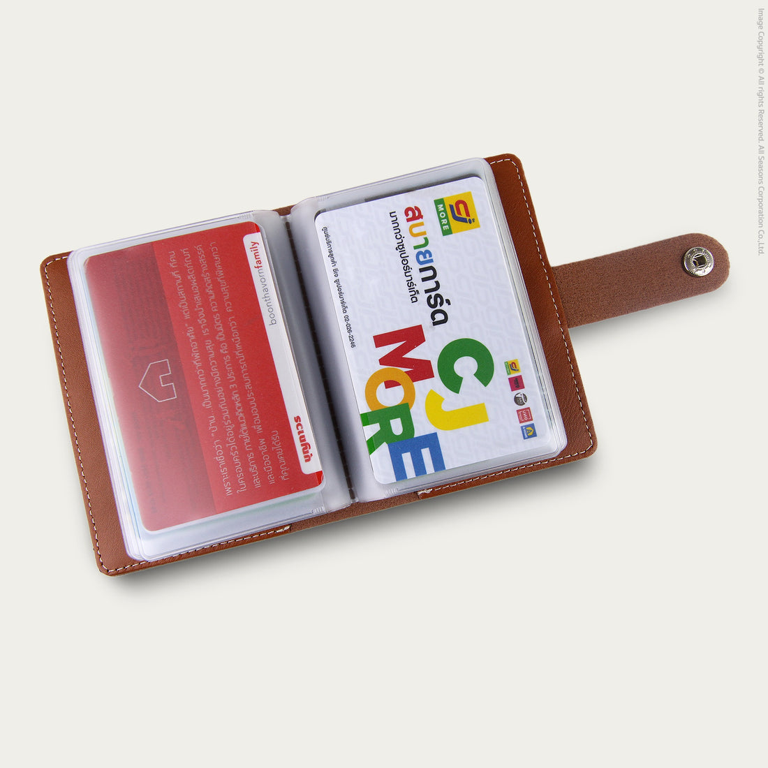 Personalized PU Bifold Card Holder [CARD V.5]