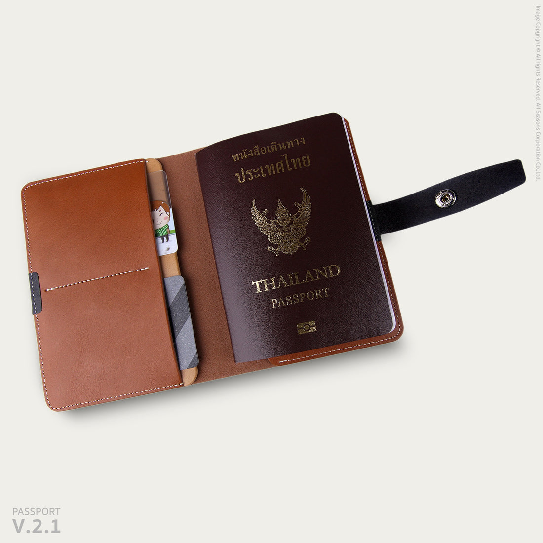 Personalized PU Passport Holder [PASSPORT V.2.1]