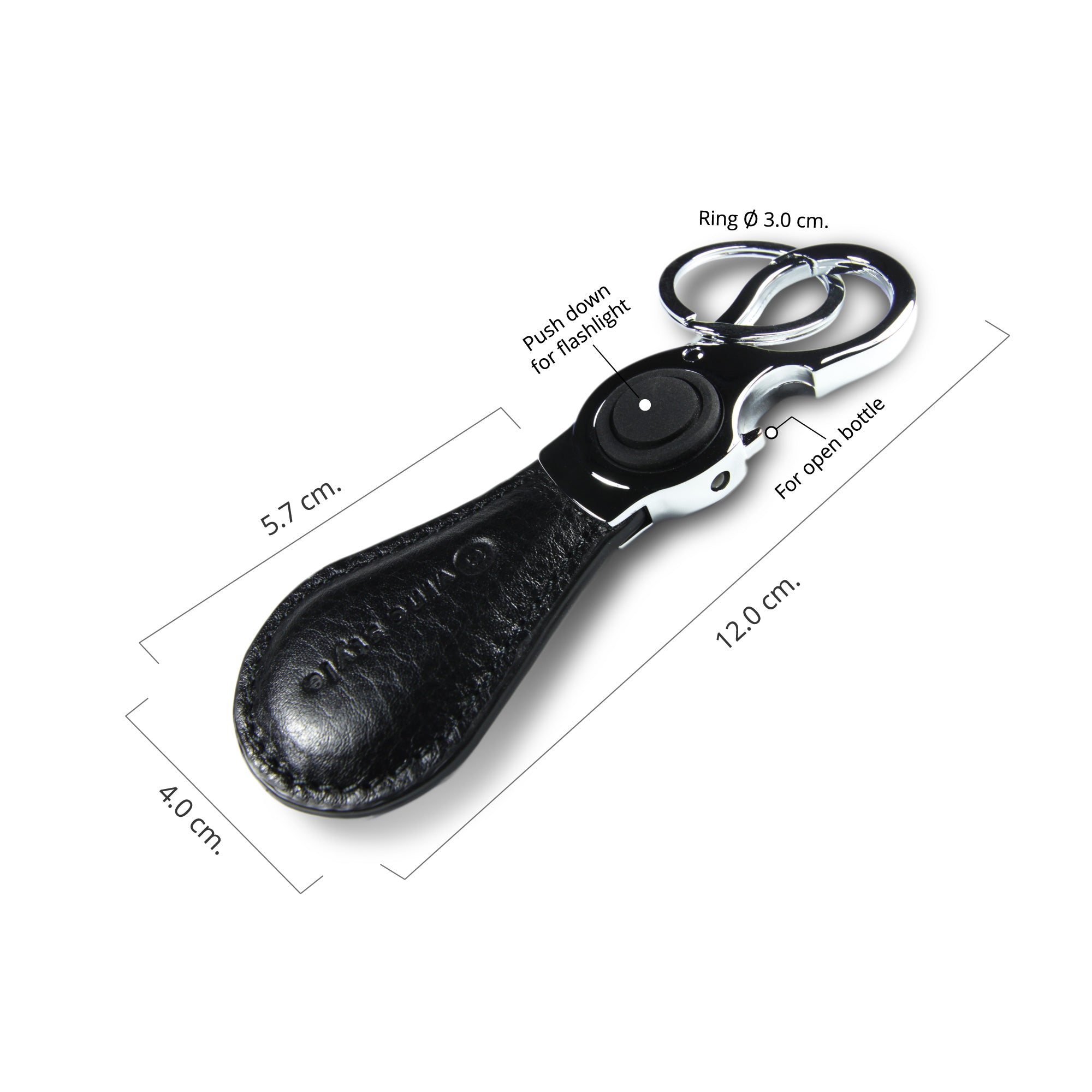 Drop flashlight keychain | 2 Colors