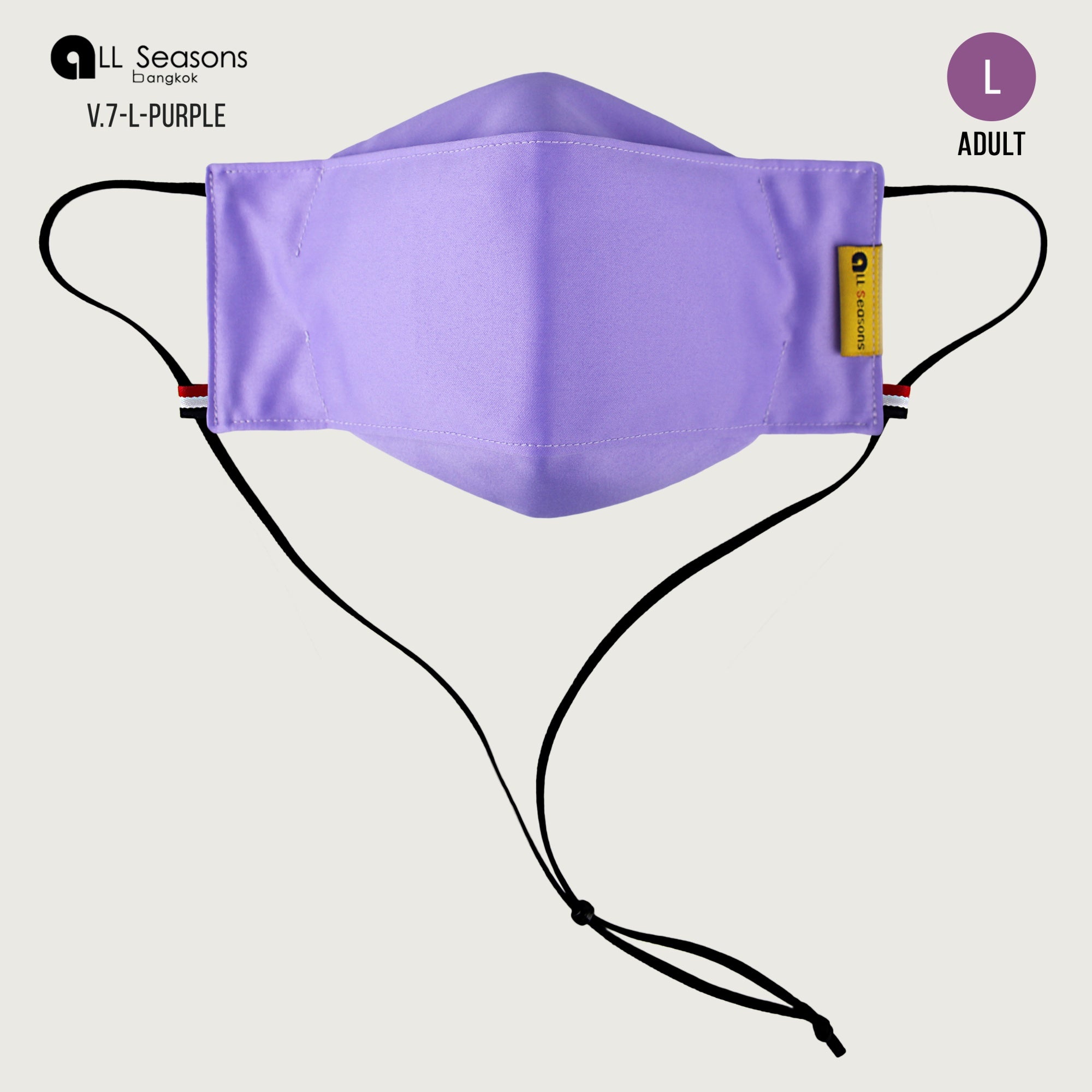 3D 4Layer Reusable Face Mask with Strap V.7